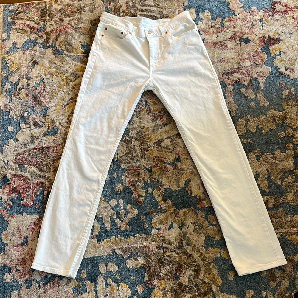Men’s 34x34 White Levi Jeans
